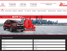 Tablet Screenshot of hpoint.com.br